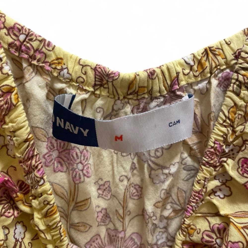 Old Navy Floral Yellow Dress - Picture 3 of 3